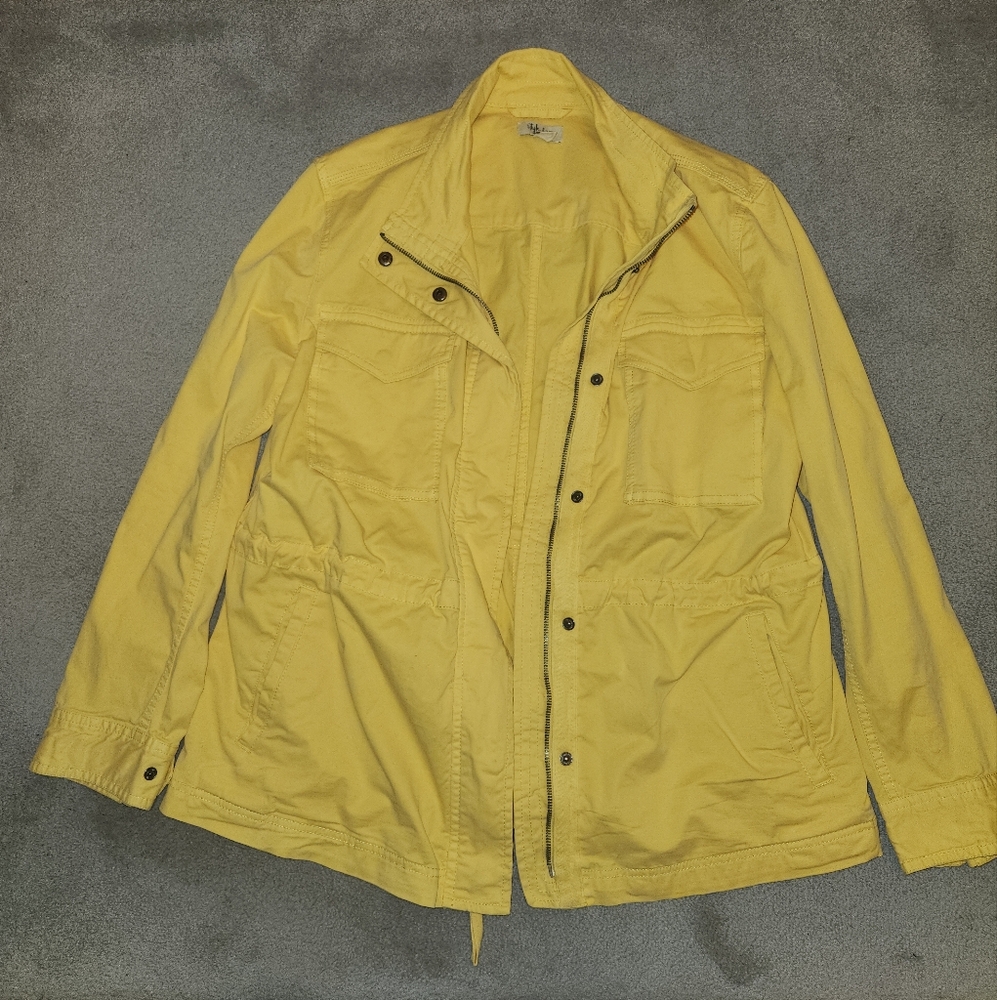 Style & Co X-Large yellow jacket
